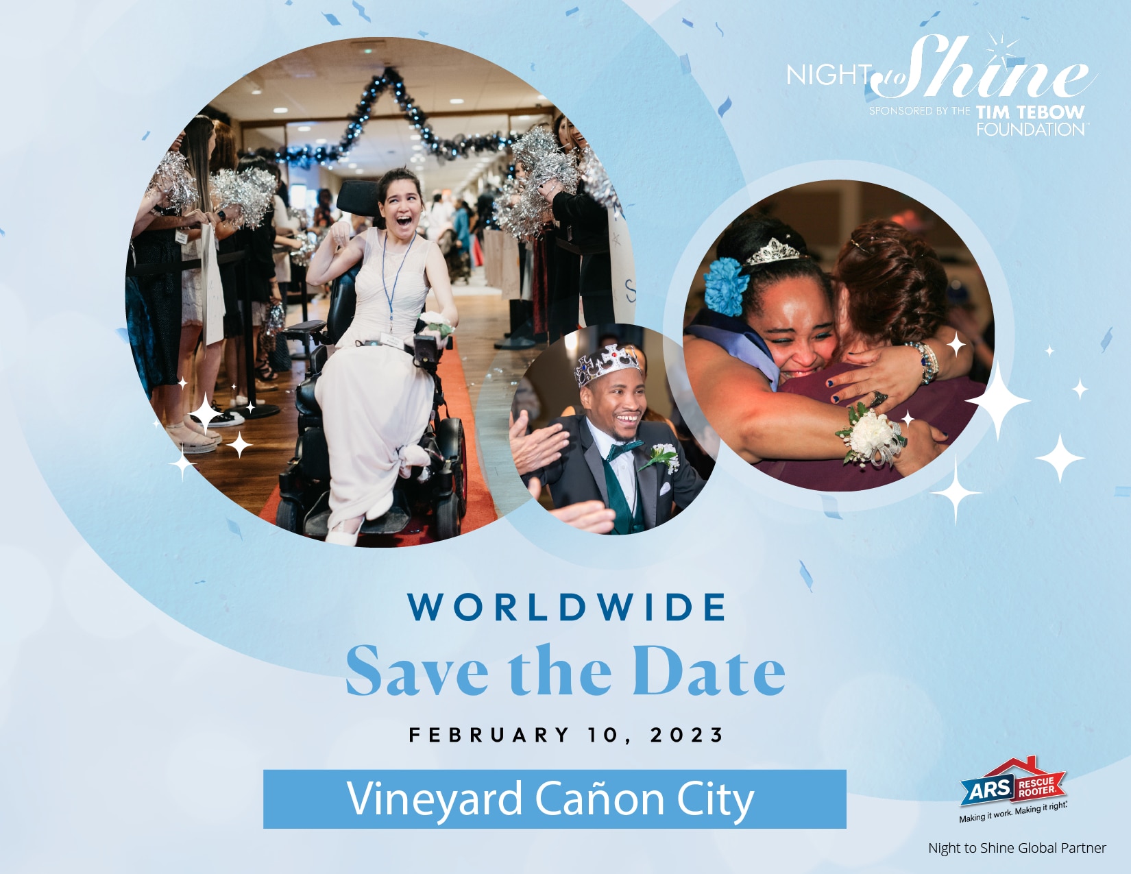 Night to Shine 2023 Save the Date